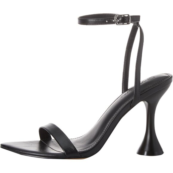 🆕Women’s Black Lina Trend Heel Sandals Polyurethane Fashion Shoes - Picture 5 of 8
